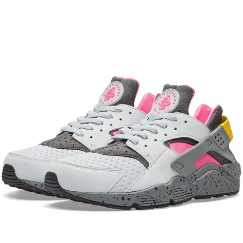 nike huarache pink and purple